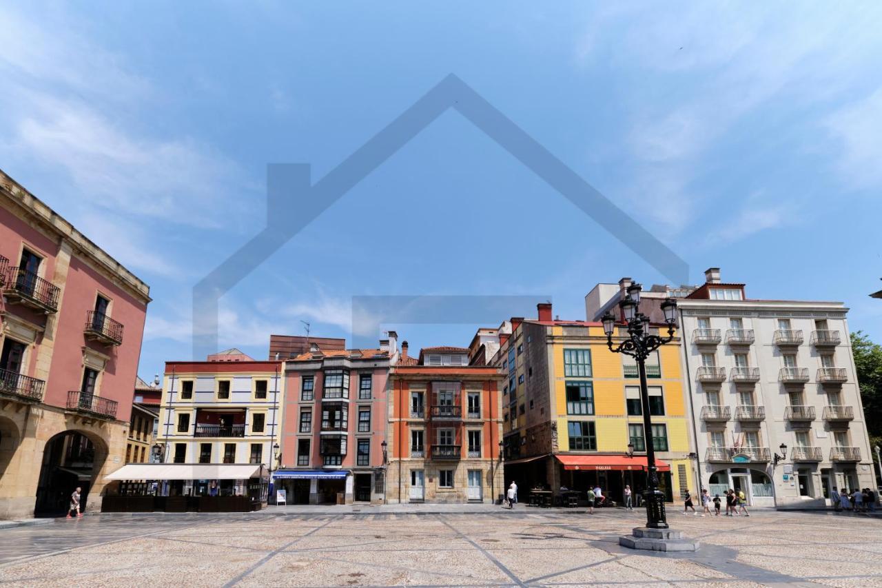 El Pixin - Apartamento De Gran Categoria En Gijon Bagian luar foto